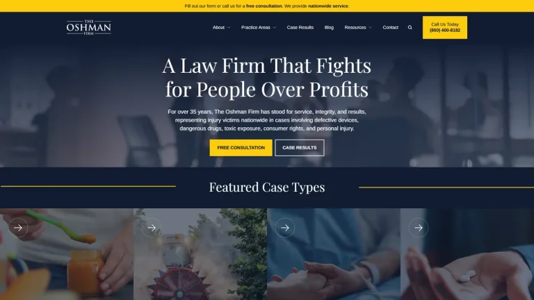 The Oshman Firm - NYC, New York - Attorney in New York City