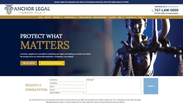 Anchor Legal Group, PLLC - Virginia Beach, VA - Attorney in Virginia Beach