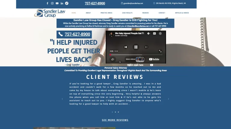 Sandler Law Group - Virginia Beach, VA - Attorney in Virginia Beach