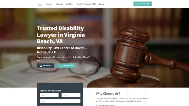 Disability Law Center of David L. Horne, PLLC - Virginia Beach, VA - Attorney in Virginia Beach