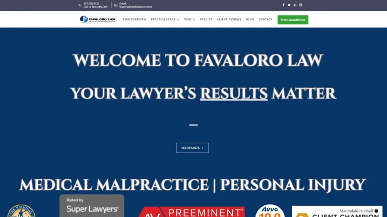FAVALORO LAW - Virginia Beach, VA - Attorney in Virginia Beach