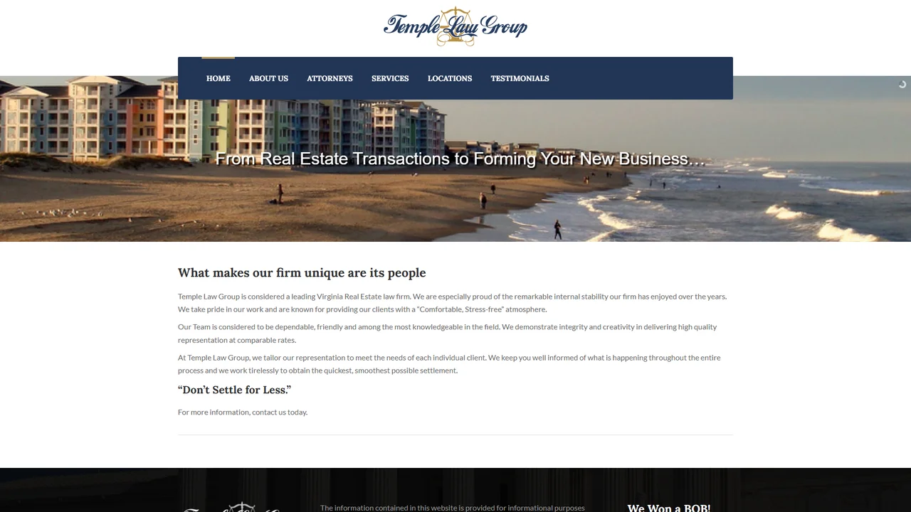Temple Law Group PC - Virginia Beach, VA office in Virginia Beach, Virginia
