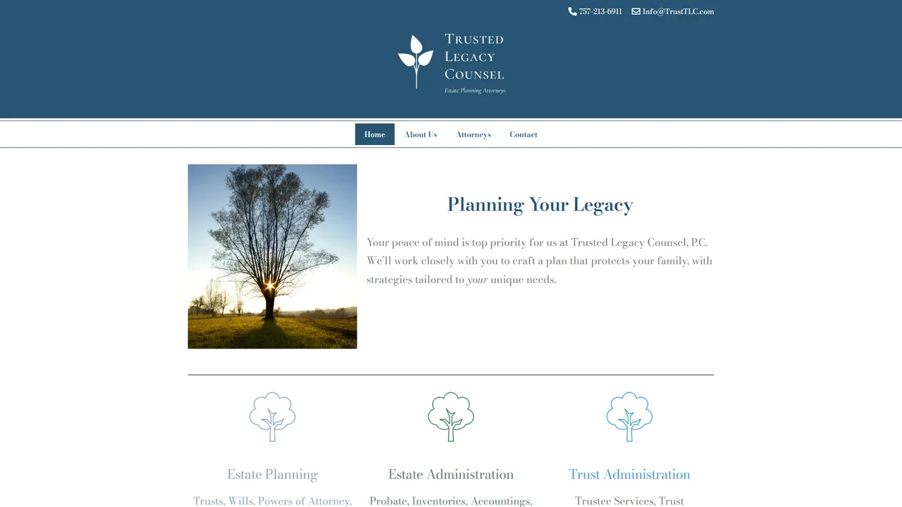 Trusted Legacy Counsel, P.C. - Virginia Beach, VA office in Virginia Beach, Virginia