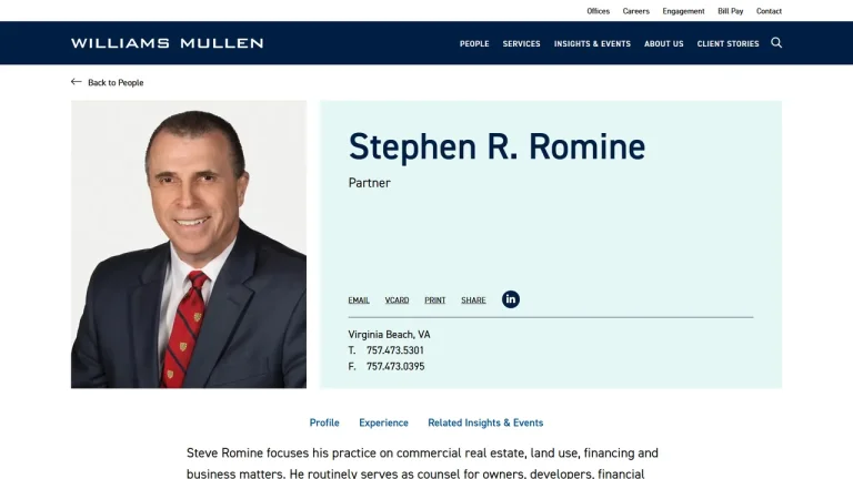 Steve Romine - Virginia Beach, VA - Attorney in Virginia Beach