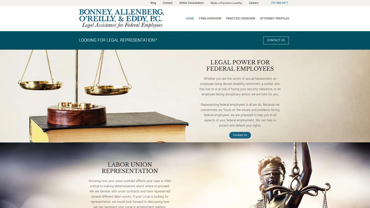 Bonney, Allenberg, O'Reilly and Eddy, P.C. - Virginia Beach, VA office in Virginia Beach, Virginia