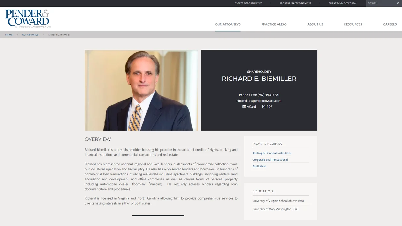 Richard E. Biemiller - Virginia Beach, VA office in Virginia Beach, Virginia