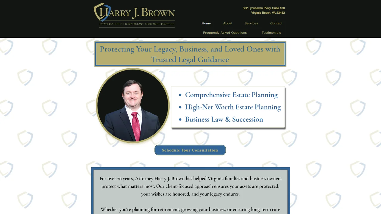 Harry J. Brown, Attorney at Law, PLLC - Virginia Beach, VA office in Virginia Beach, Virginia