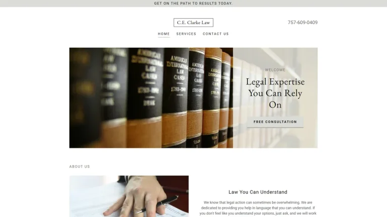 C.E. Clarke Law PLC - Virginia Beach, VA - Attorney in Virginia Beach