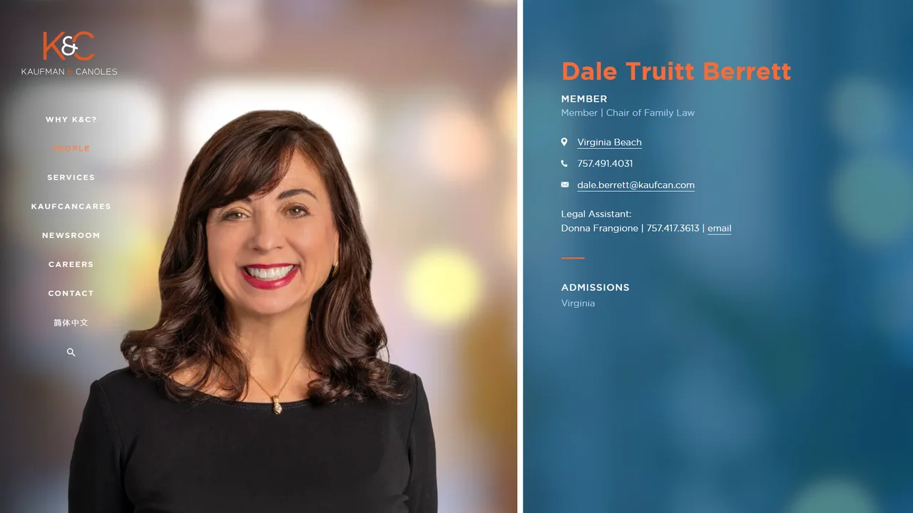 Dale Truitt Berrett - Virginia Beach, VA office in Virginia Beach, Virginia