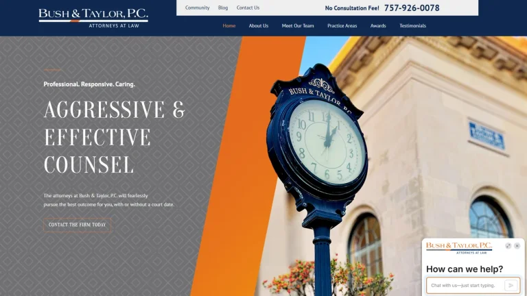 Bush & Taylor, P.C. - Virginia Beach, VA - Attorney in Virginia Beach