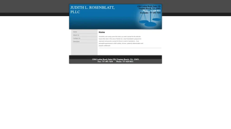 Judith L. Rosenblatt, PLLC - Virginia Beach, VA - Attorney in Virginia Beach