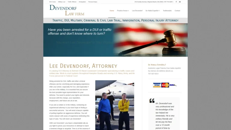 Devendorf Law - Virginia Beach, VA - Attorney in Virginia Beach