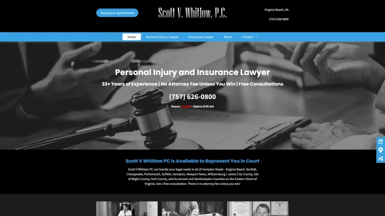 Law Office Of Scott V Whitlow PC - Virginia Beach, VA - Attorney in Virginia Beach