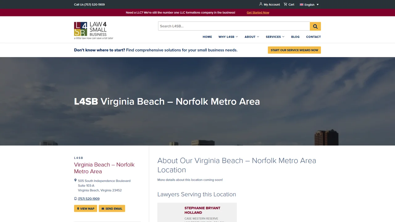 L4SB Virginia Beach - Norfolk Metro Area - Virginia Beach, VA office in Virginia Beach, Virginia