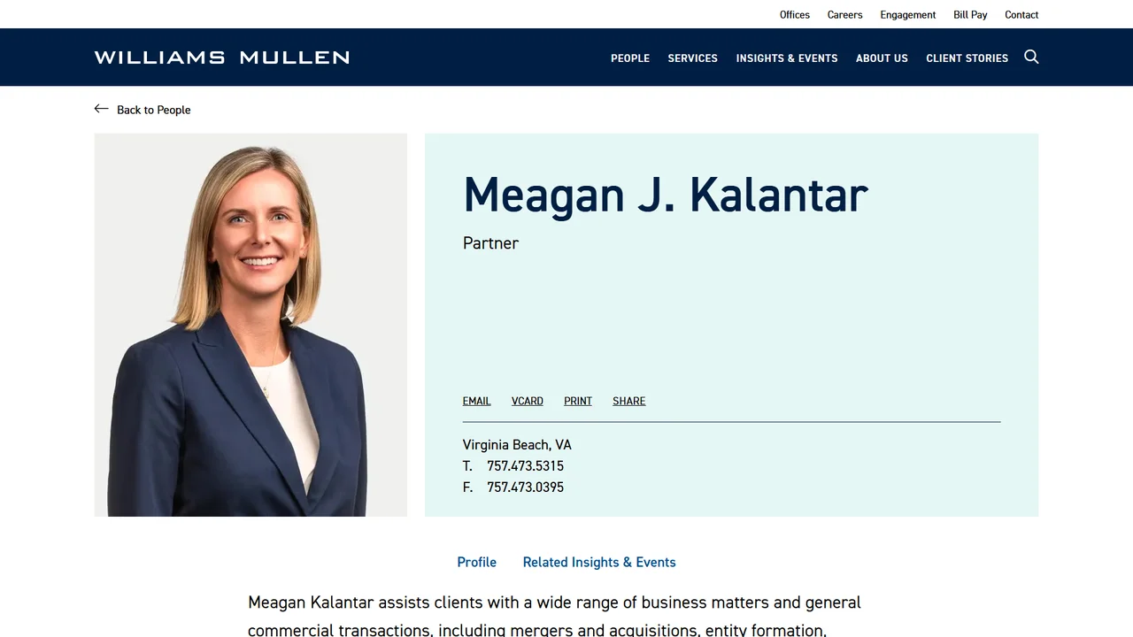 Meagan Kalantar - Virginia Beach, VA office in Virginia Beach, Virginia