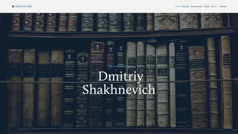 The Law Firm of Dmitriy Shakhnevich - NYC, New York - Attorney in New York City