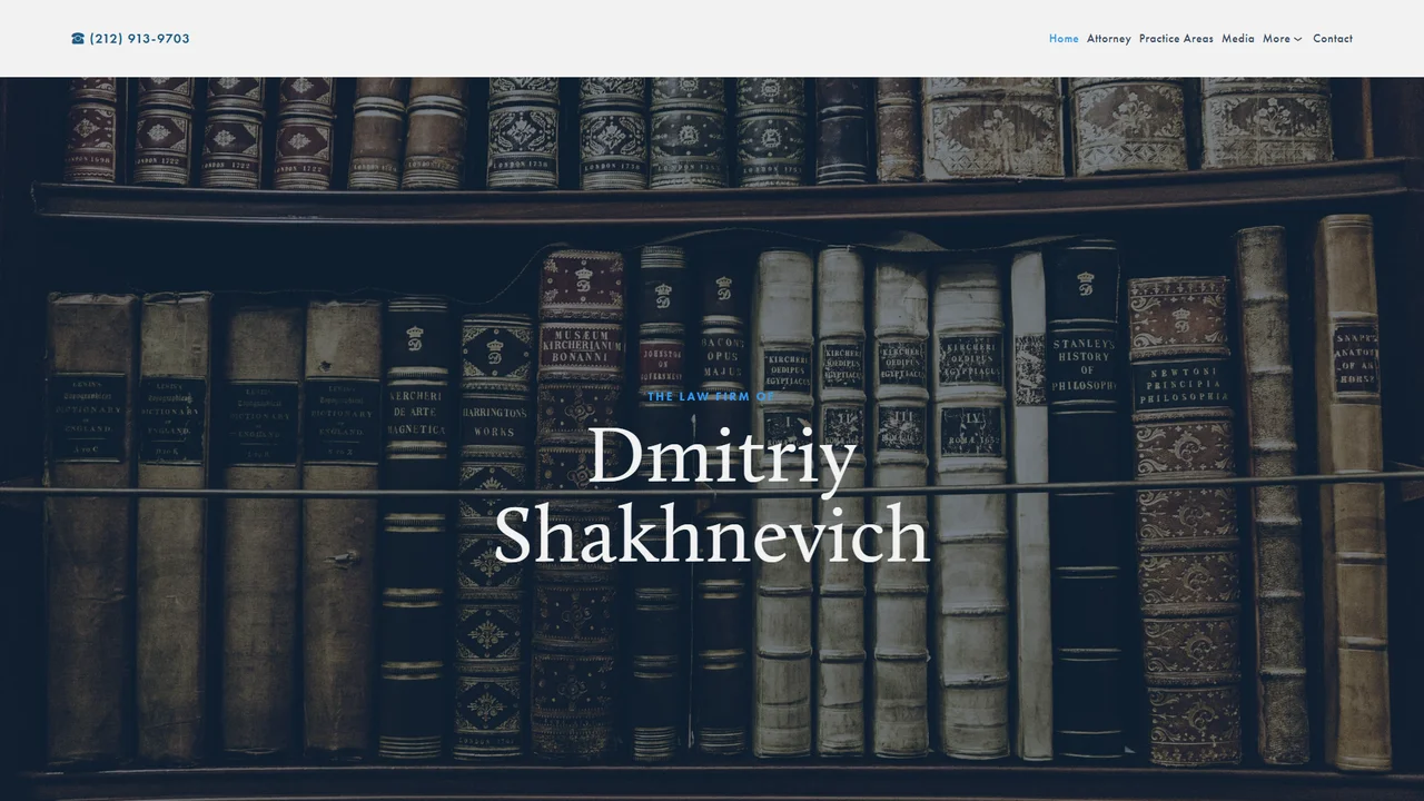 The Law Firm of Dmitriy Shakhnevich - NYC, New York office in New York City, New York