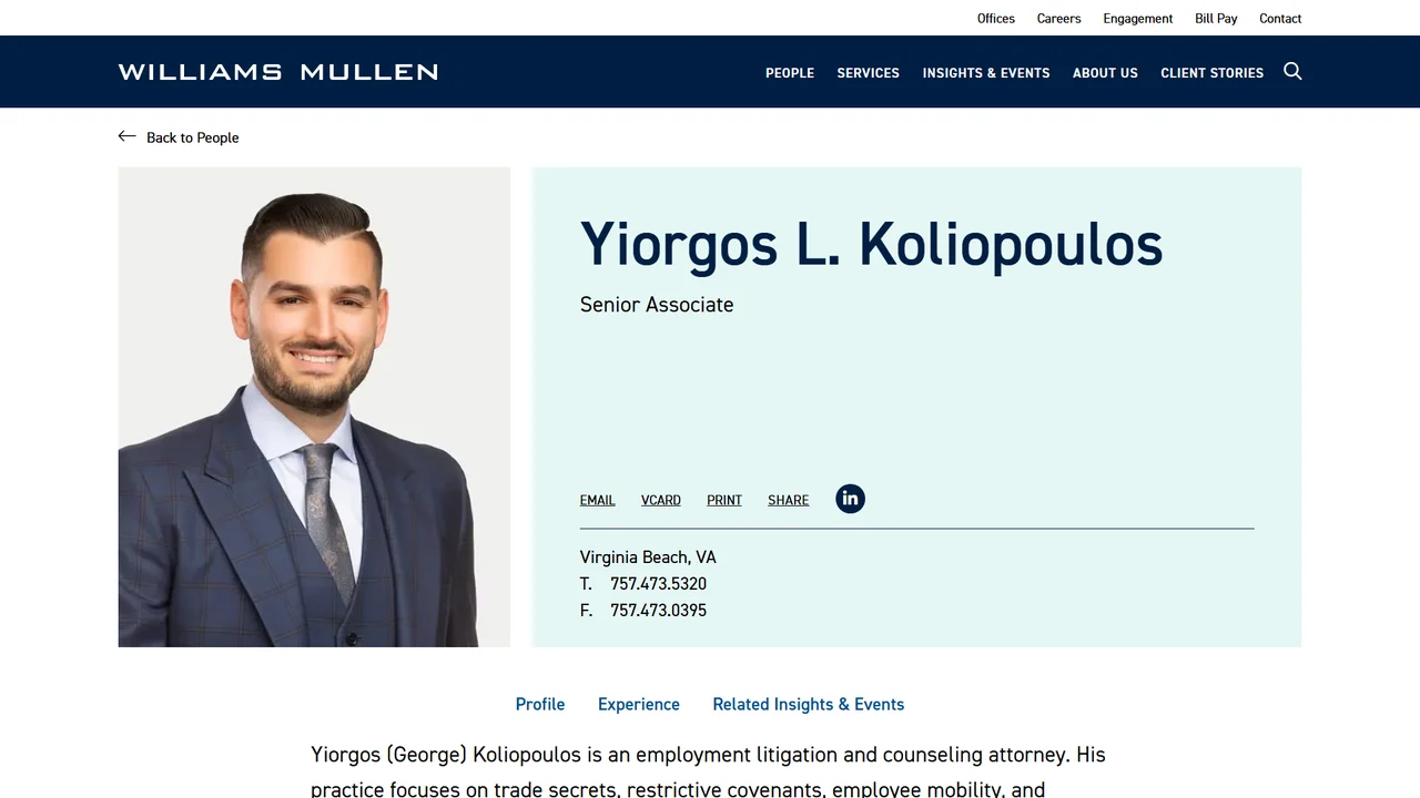 George Koliopoulos - Virginia Beach, VA office in Virginia Beach, Virginia