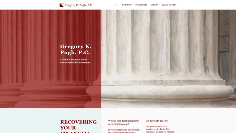Greg Pugh Collections (Gregory K. Pugh, P.C.) - Virginia Beach, VA - Attorney in Virginia Beach