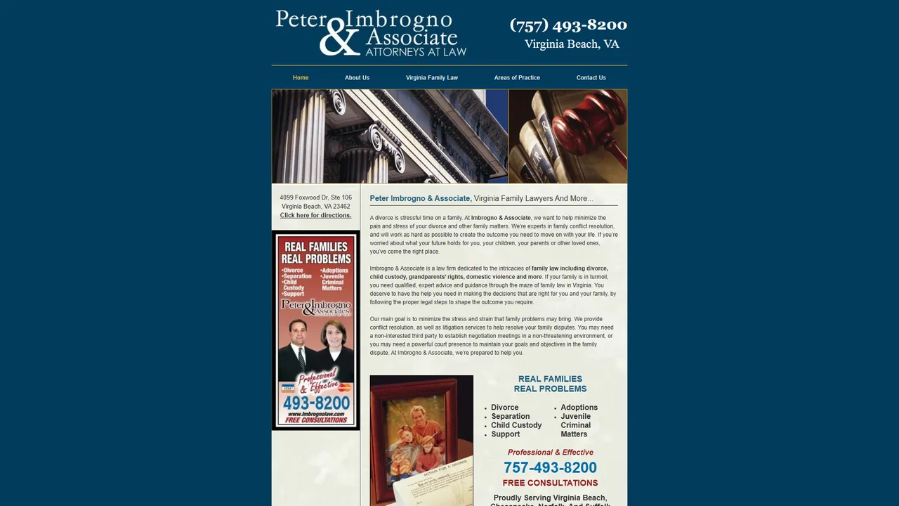 Peter Imbrogno and Associate, P.C. - Virginia Beach, VA office in Virginia Beach, Virginia