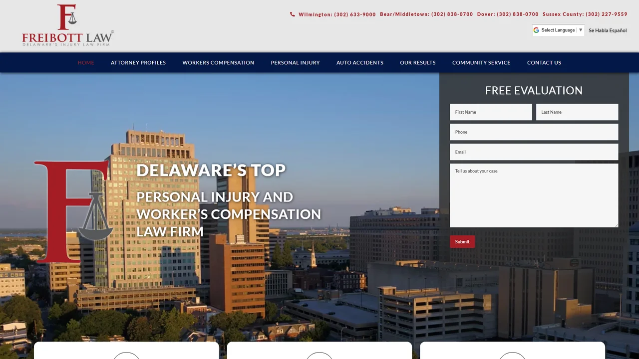 The Freibott Law Firm, P.A. - Wilmington, DE office in Wilmington, Delaware