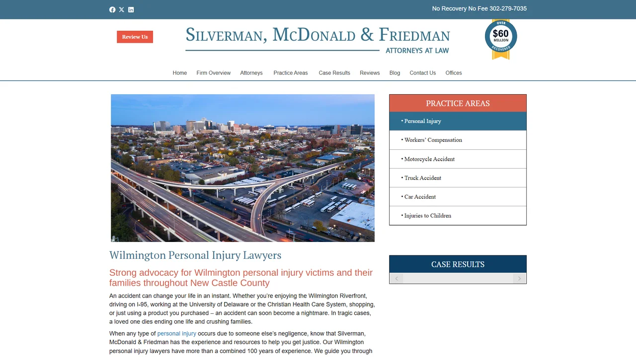 Silverman, McDonald & Friedman - Wilmington, DE office in Wilmington, Delaware