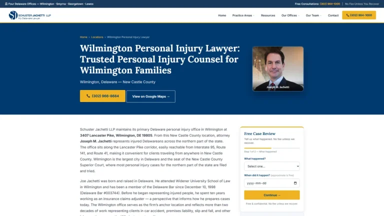 Schuster Jachetti LLP - Wilmington, DE - Attorney in Wilmington