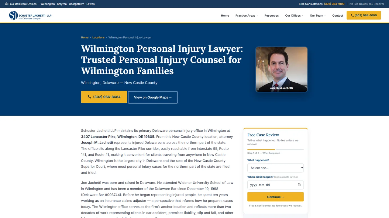 Schuster Jachetti LLP - Wilmington, DE office in Wilmington, Delaware