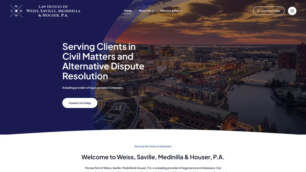 Weiss, Saville, Medinilla & Houser, P.A. - Wilmington, DE office in Wilmington, Delaware