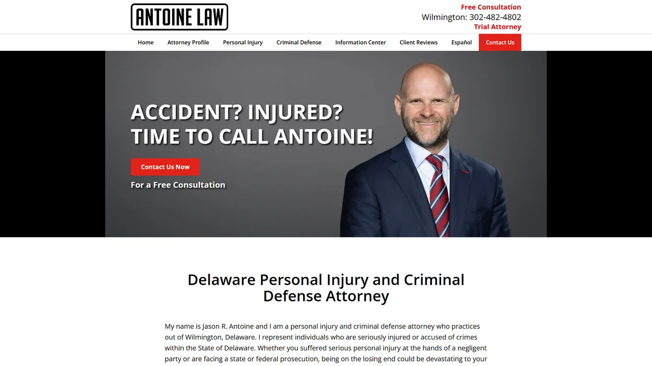 Jason R. Antoine, Attorney at Law - Wilmington, DE office in Wilmington, Delaware