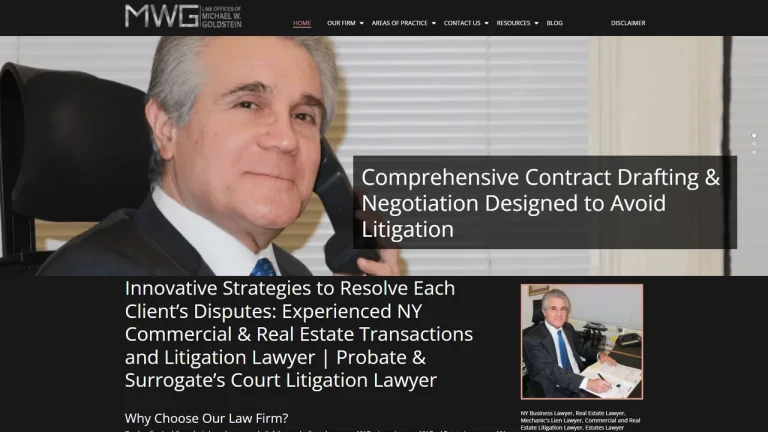 Law Offices of Michael W. Goldstein - NYC, New York - Attorney in New York City