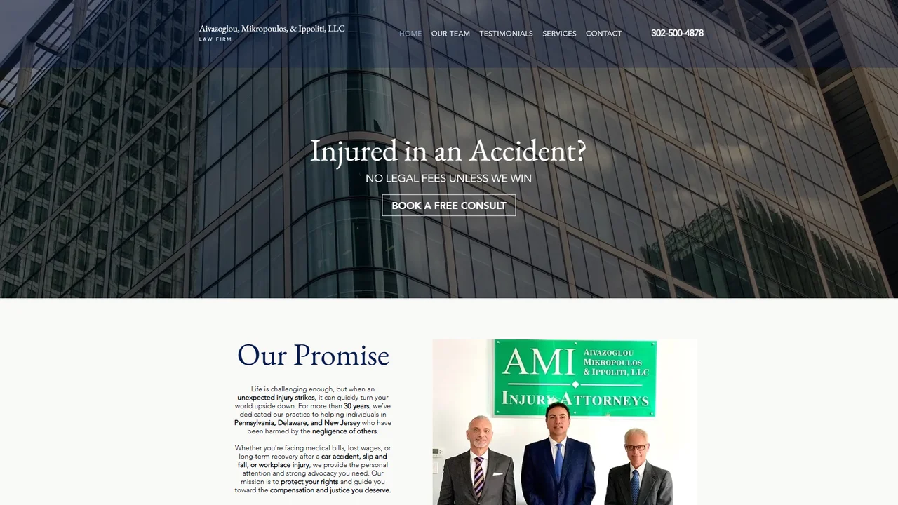 AMI Injury Law - Wilmington, DE office in Wilmington, Delaware