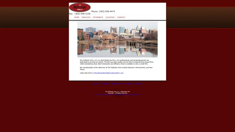 Matlusky Firm - Wilmington, DE - Attorney in Wilmington