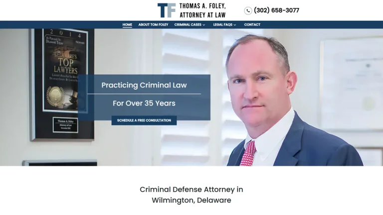 Thomas A. Foley, Attorney At Law - Wilmington, DE - Attorney in Wilmington