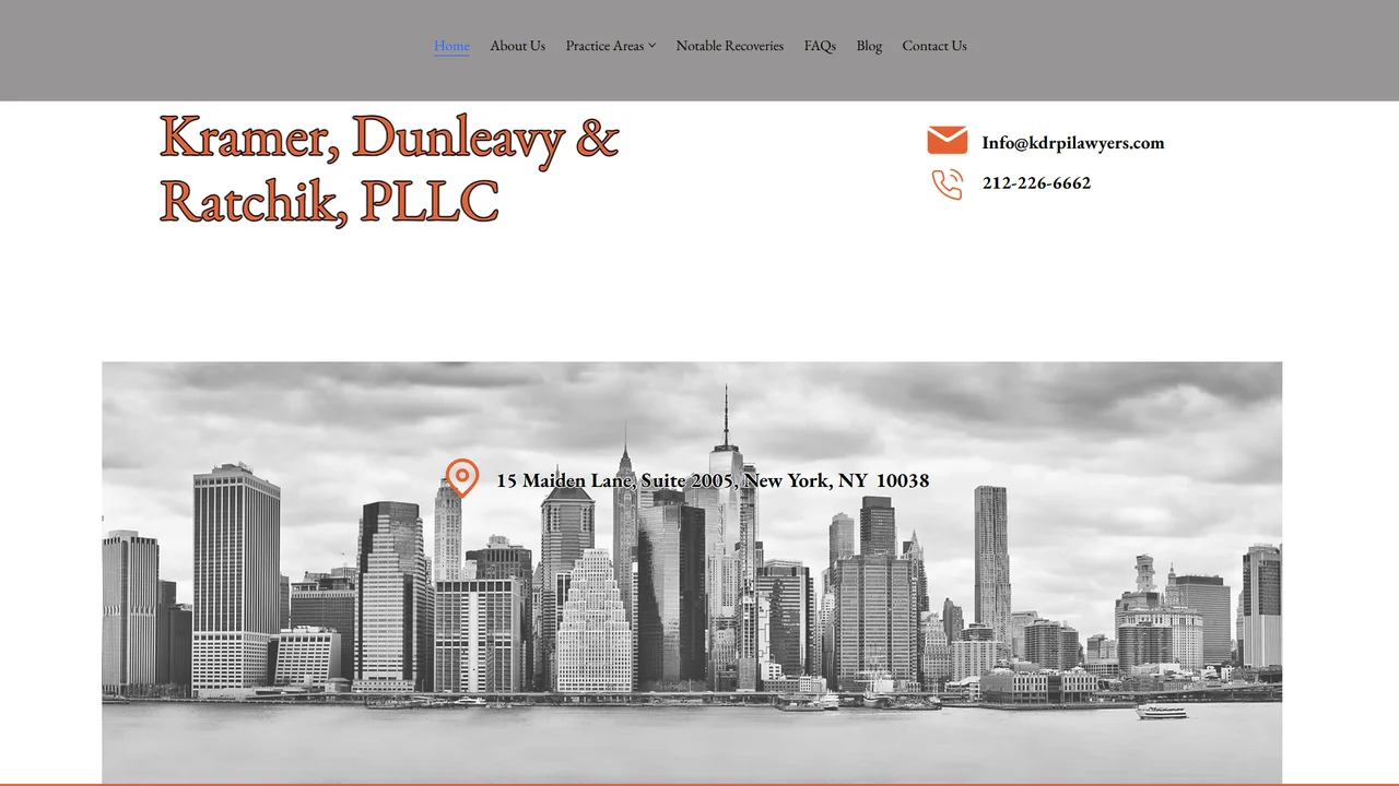 Kramer, Dunleavy & Ratchik, PLLC - NYC, New York office in New York City, New York
