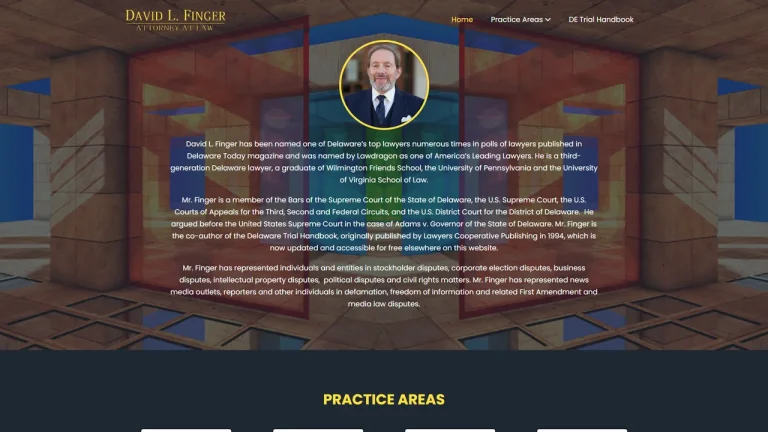 David L. Finger - Wilmington, DE - Attorney in Wilmington