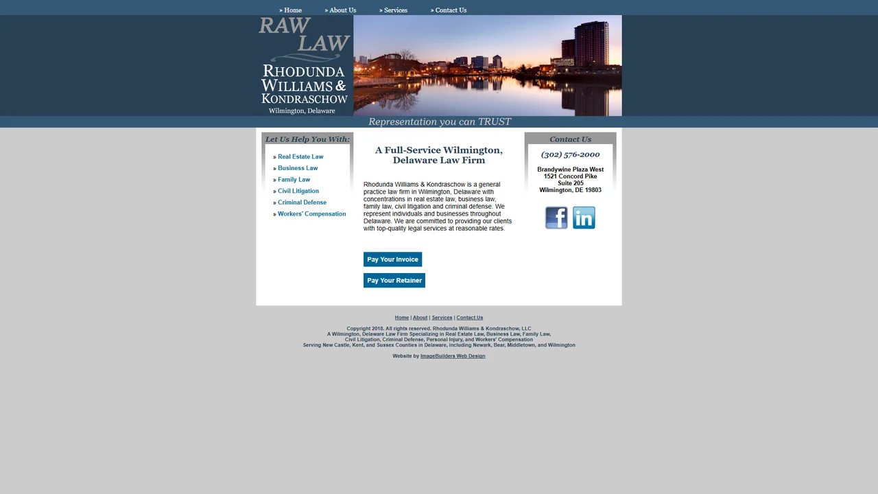 Rhodunda Williams & Kondraschow - Wilmington, DE office in Wilmington, Delaware