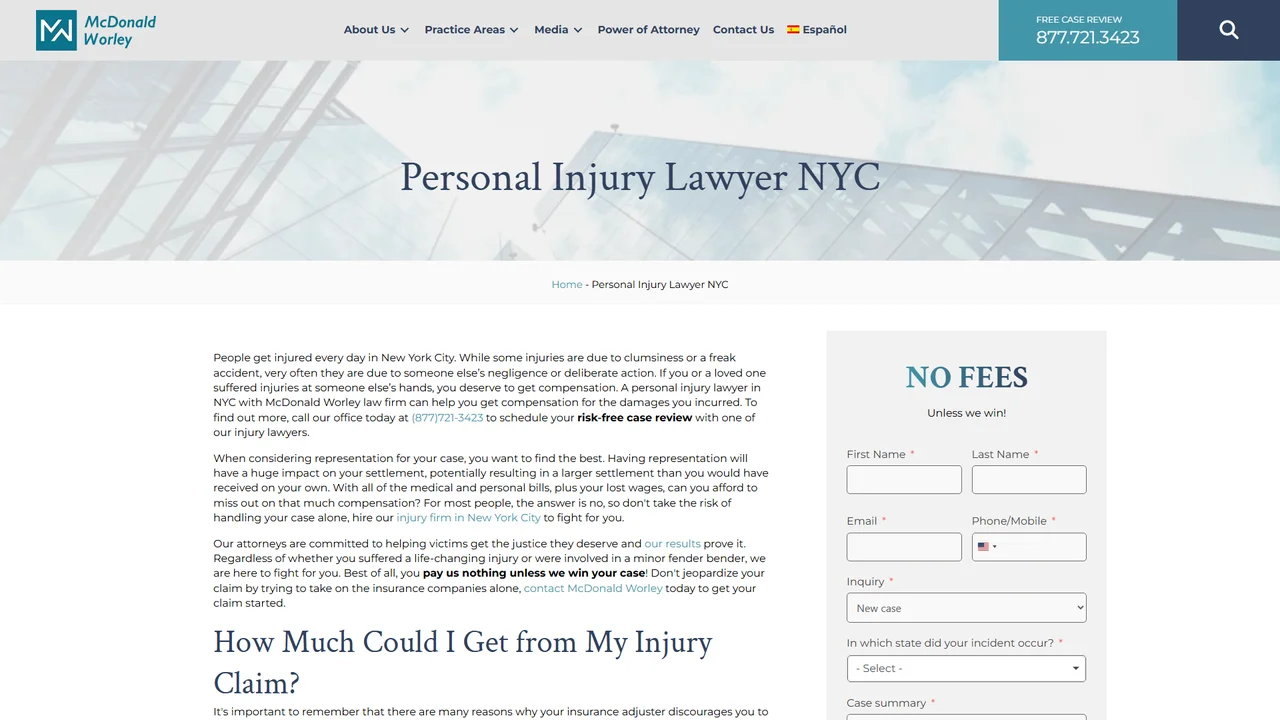 McDonald Worley PC - NYC, New York office in New York City, New York
