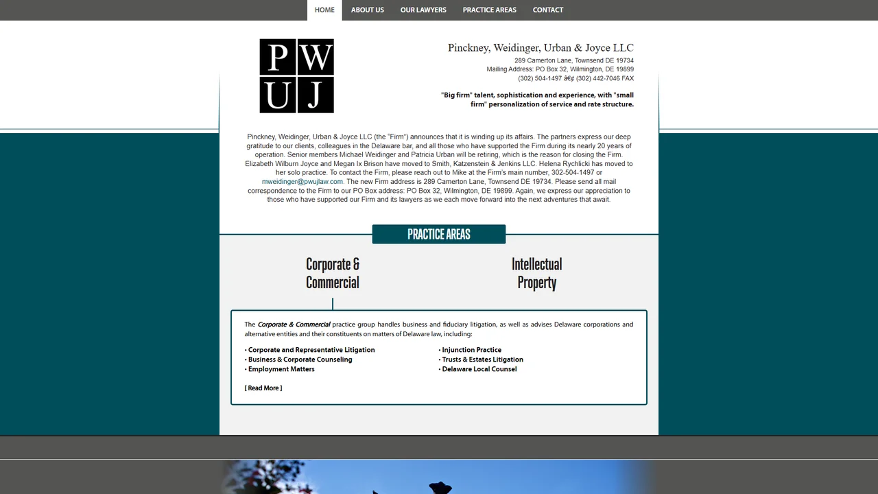 Pinckney, Weidinger, Urban & Joyce LLC - Wilmington, DE office in Wilmington, Delaware