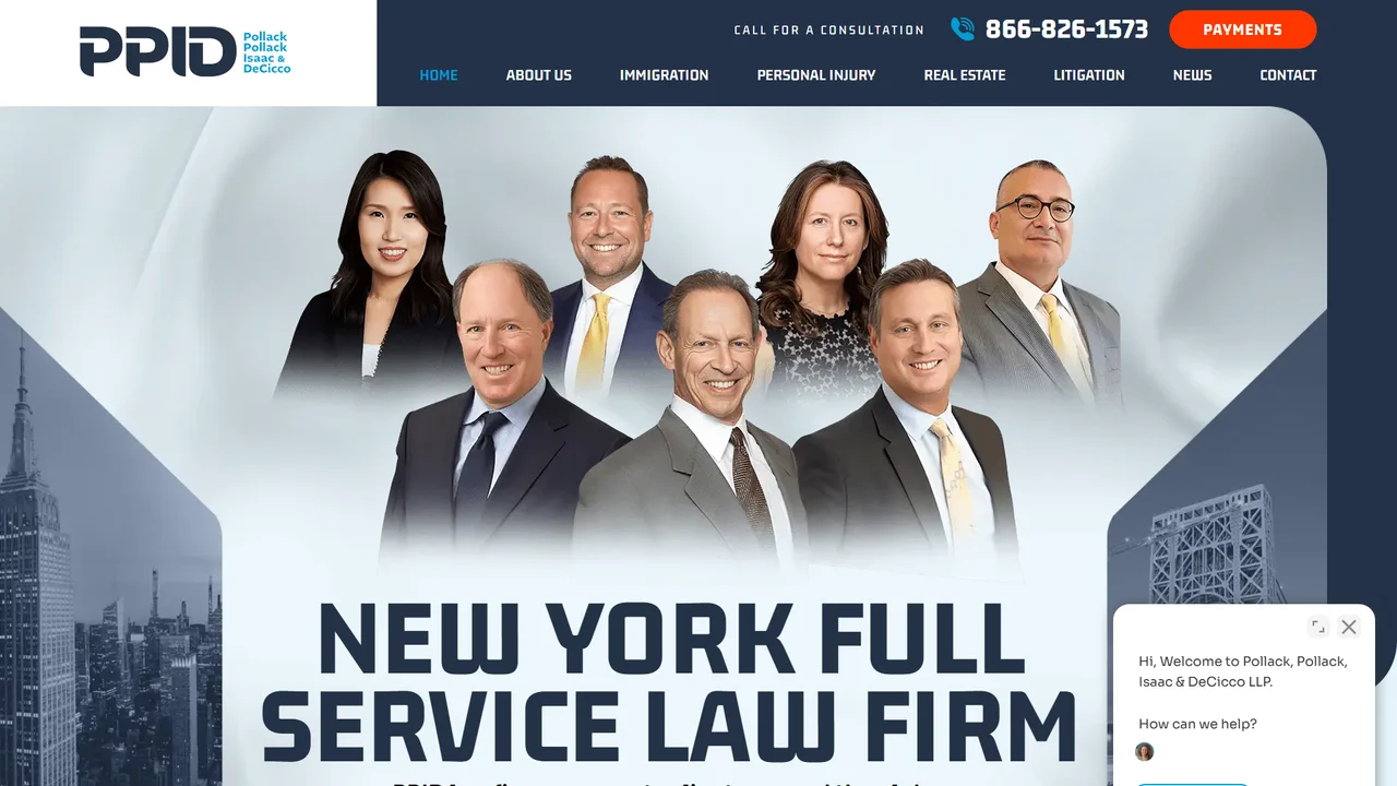 Pollack, Pollack, Isaac & DeCicco, LLP - NYC, New York office in New York City, New York