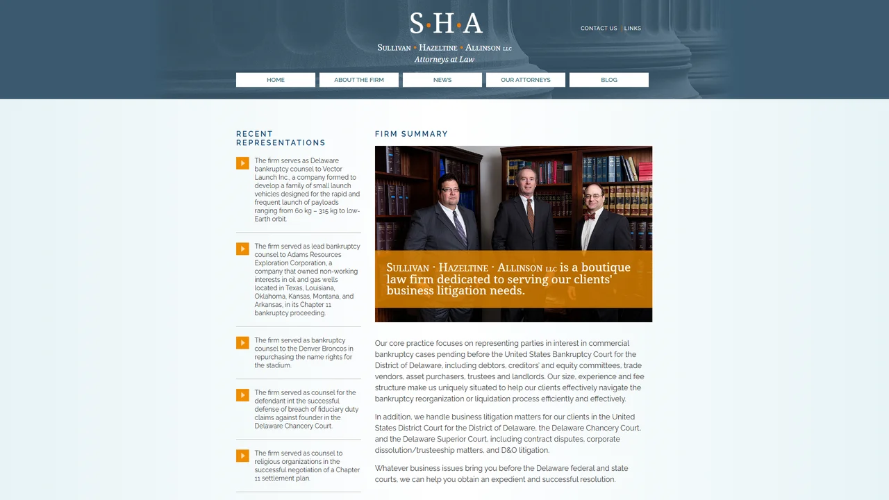 Sullivan Hazeltine Allinson - Wilmington, DE office in Wilmington, Delaware