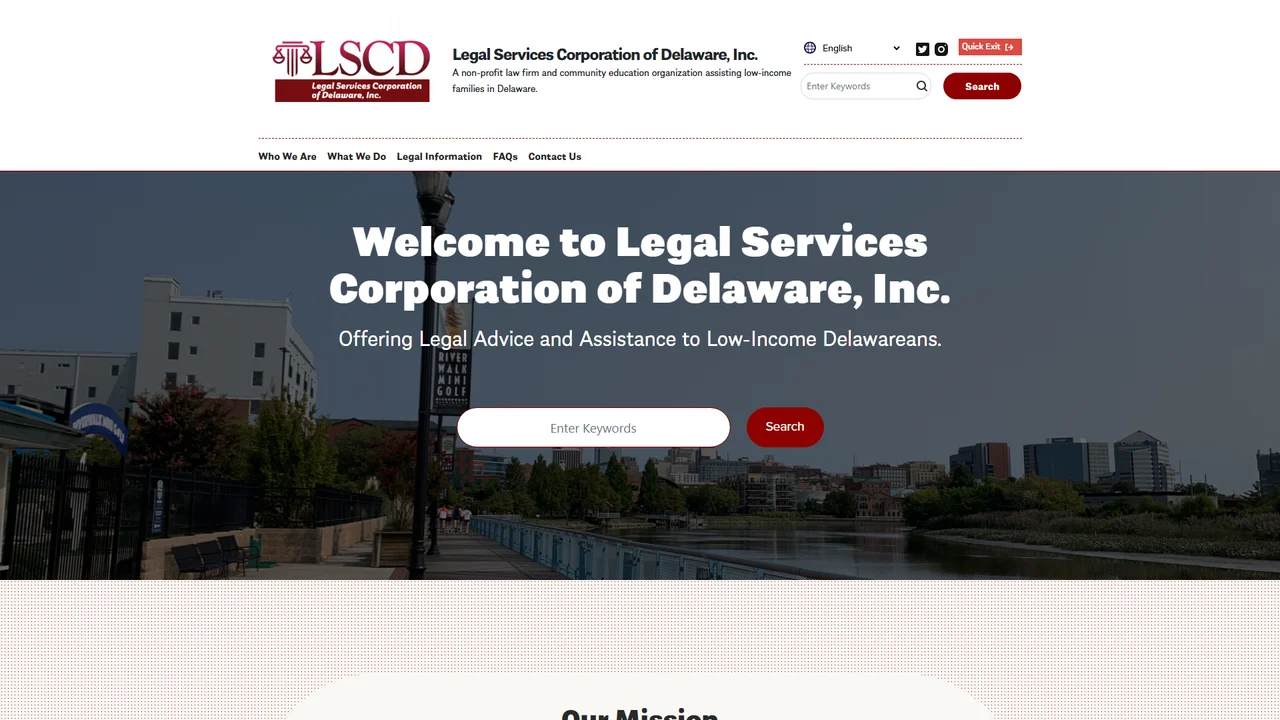 Legal Services Corporation of Delaware - Wilmington, DE office in Wilmington, Delaware