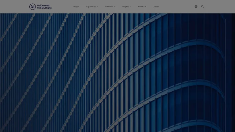 McDermott Will & Schulte - Wilmington, DE - Attorney in Wilmington