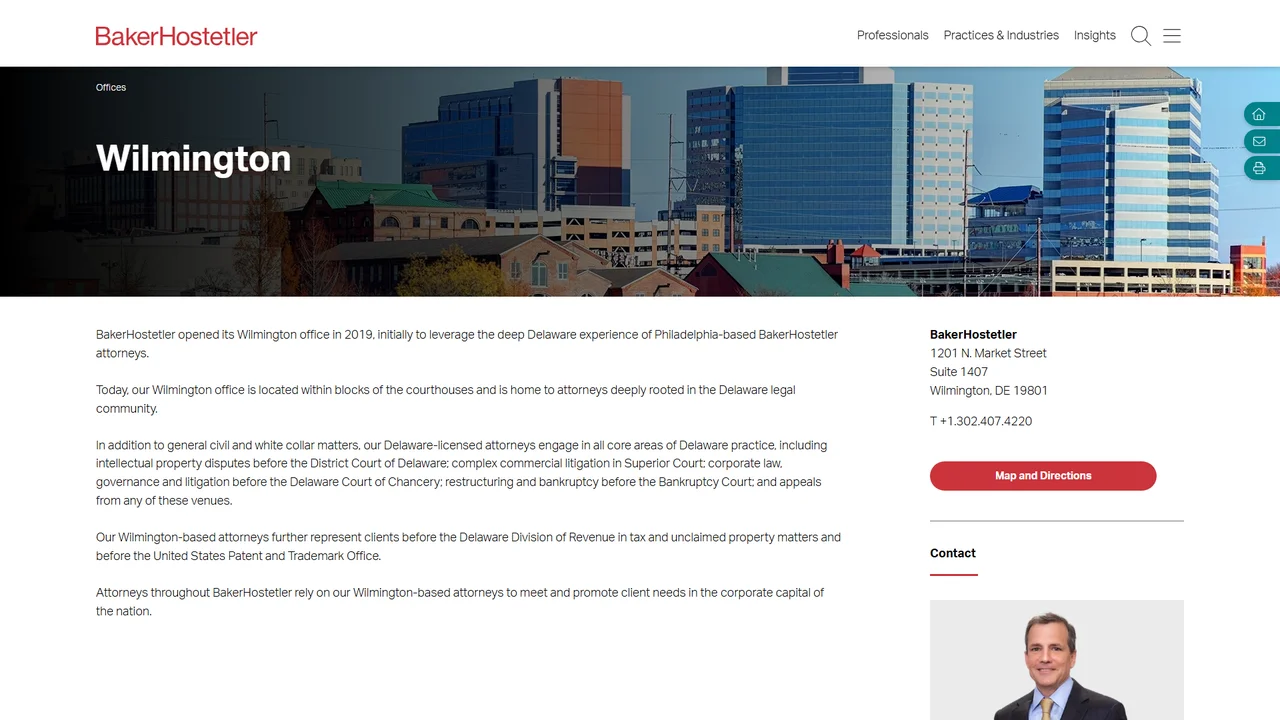 BakerHostetler - Wilmington, DE office in Wilmington, Delaware