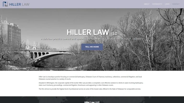 Hiller Law, LLC - Wilmington, DE - Attorney in Wilmington