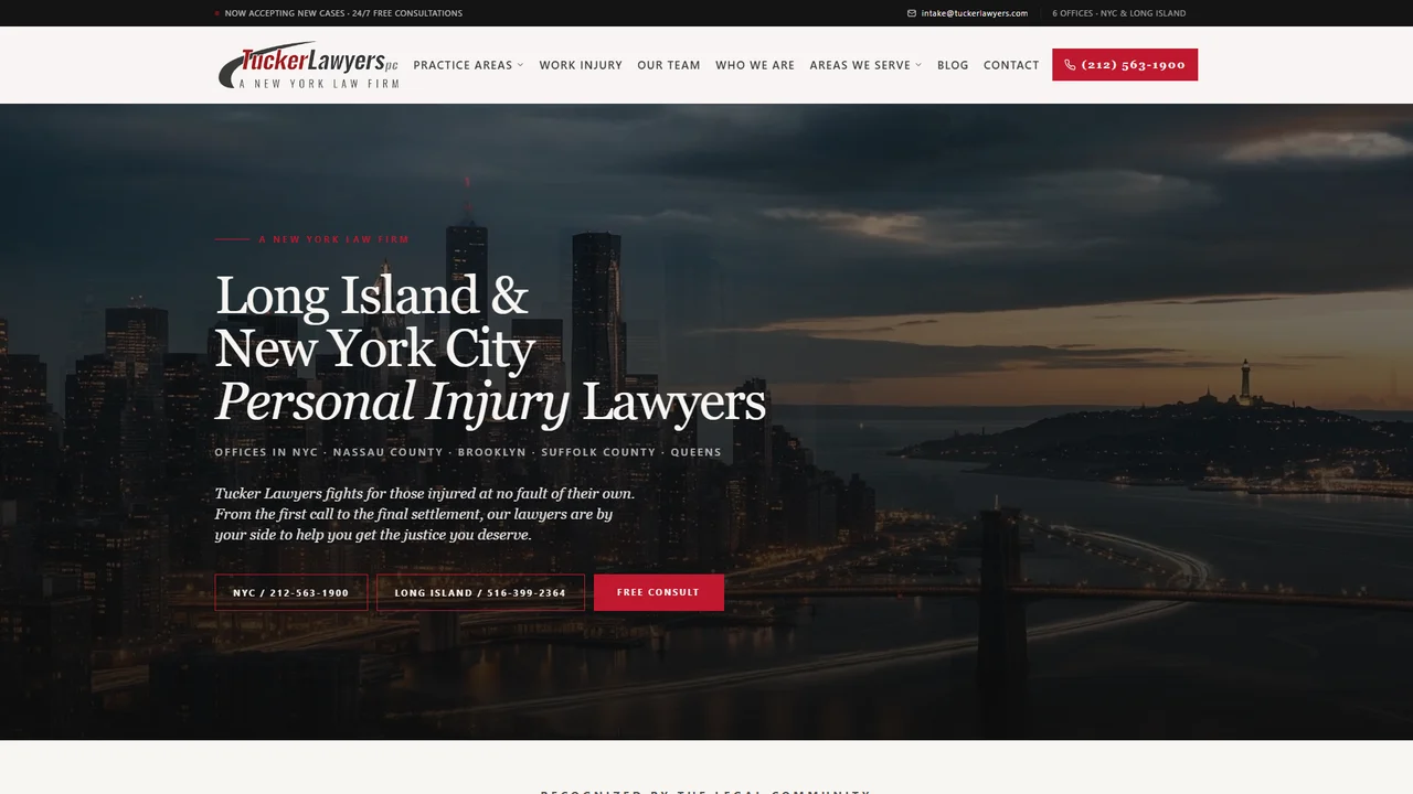Tucker Lawyers PC - NYC, New York office in New York City, New York