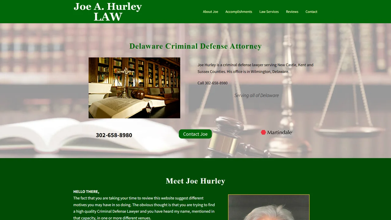 Joseph A Hurley Law Office - Wilmington, DE office in Wilmington, Delaware