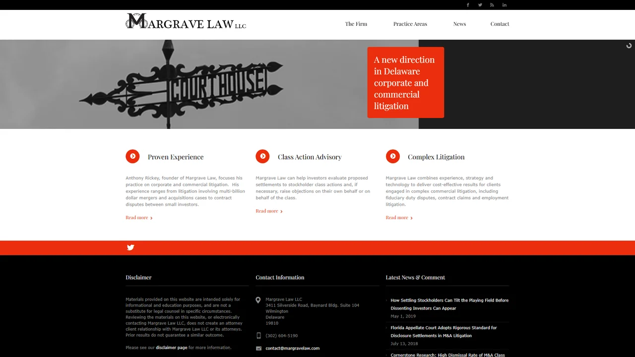 Margrave Law LLC - Wilmington, DE office in Wilmington, Delaware