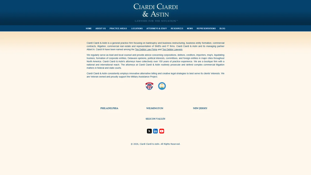 Ciardi Ciardi & Astin - Wilmington, DE office in Wilmington, Delaware