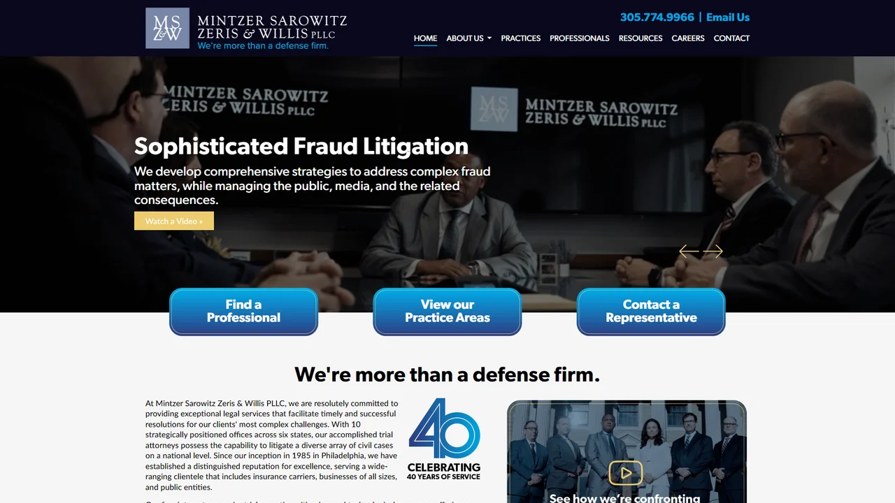 Mintzer Sarowitz Zeris & Willis LLC - Wilmington, DE office in Wilmington, Delaware